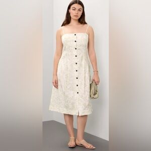 Person Choi by RTR Button Up Linen Dress